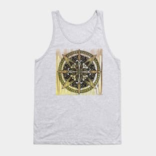 Bamboo Mandala T-shirt Tank Top